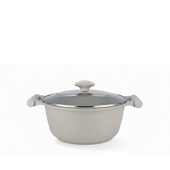 Prestige Essentials 7-Piece Grey Granite Set | Non-Stick Pots and Pans Set | Induction Compatible Cooking Set | PR80972