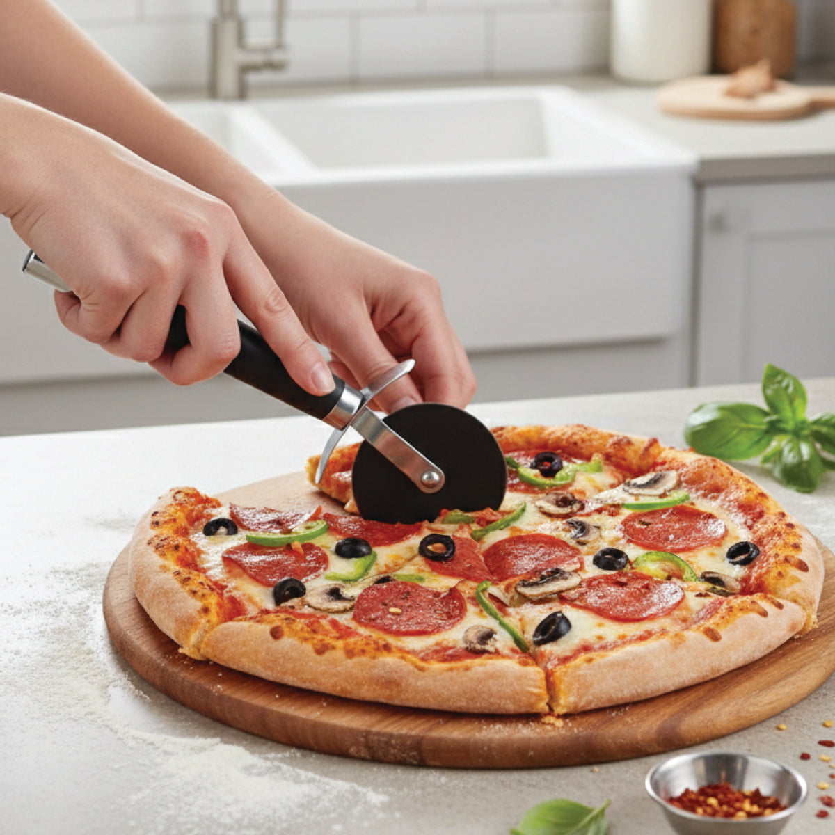 Prestige Elite Pizza Cutter W/Nylon Head