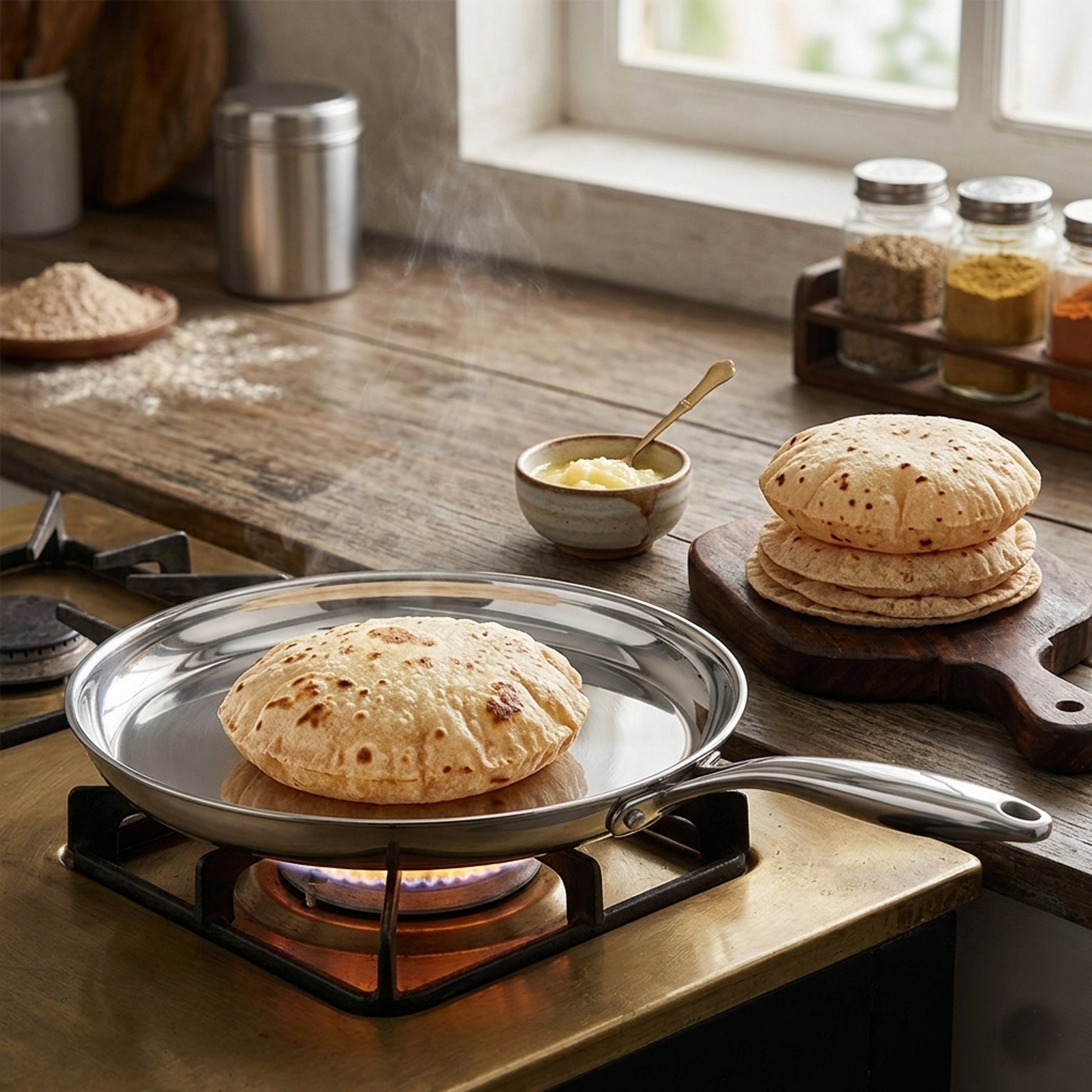 Prestige Infinity Tri Ply Stainless Steel 26cm Tawa | Induction + all hob suitable | PR81211