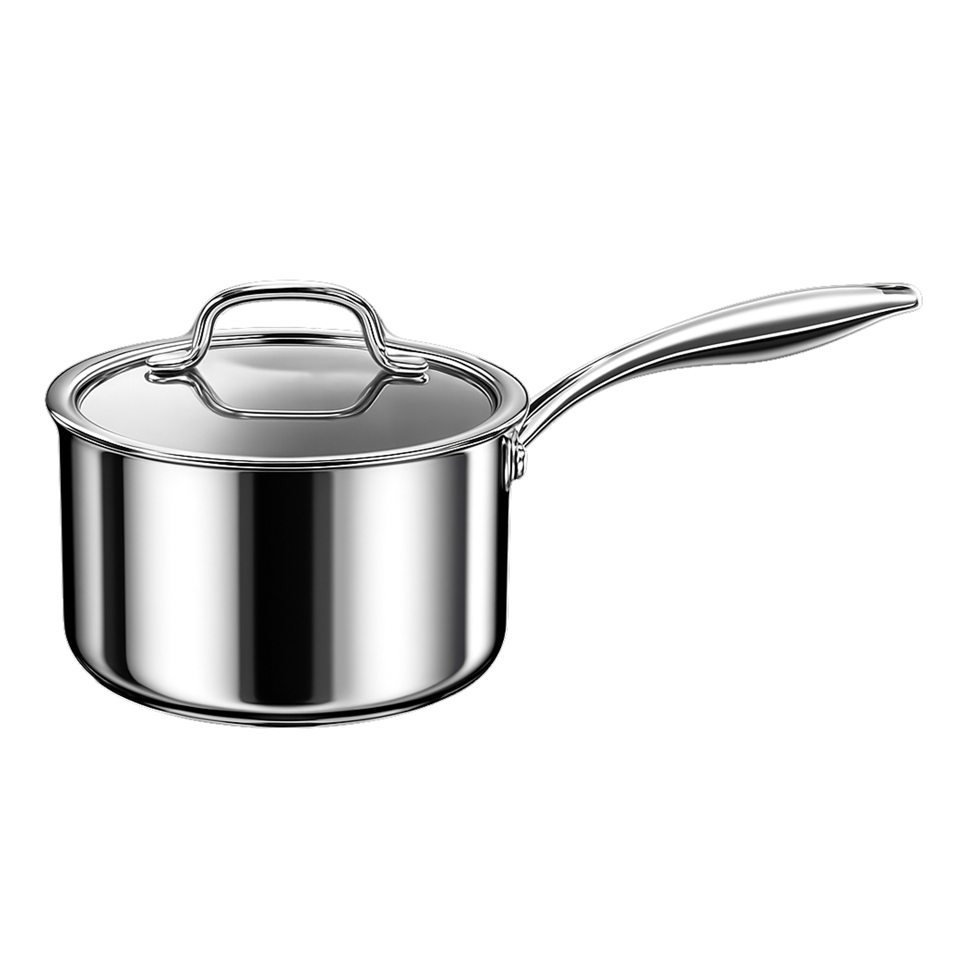 Prestige Infinity Tri Ply Stainless Steel 20cm Saucepan With Lid | Induction + all hob suitable | PFOA Free | PR81188