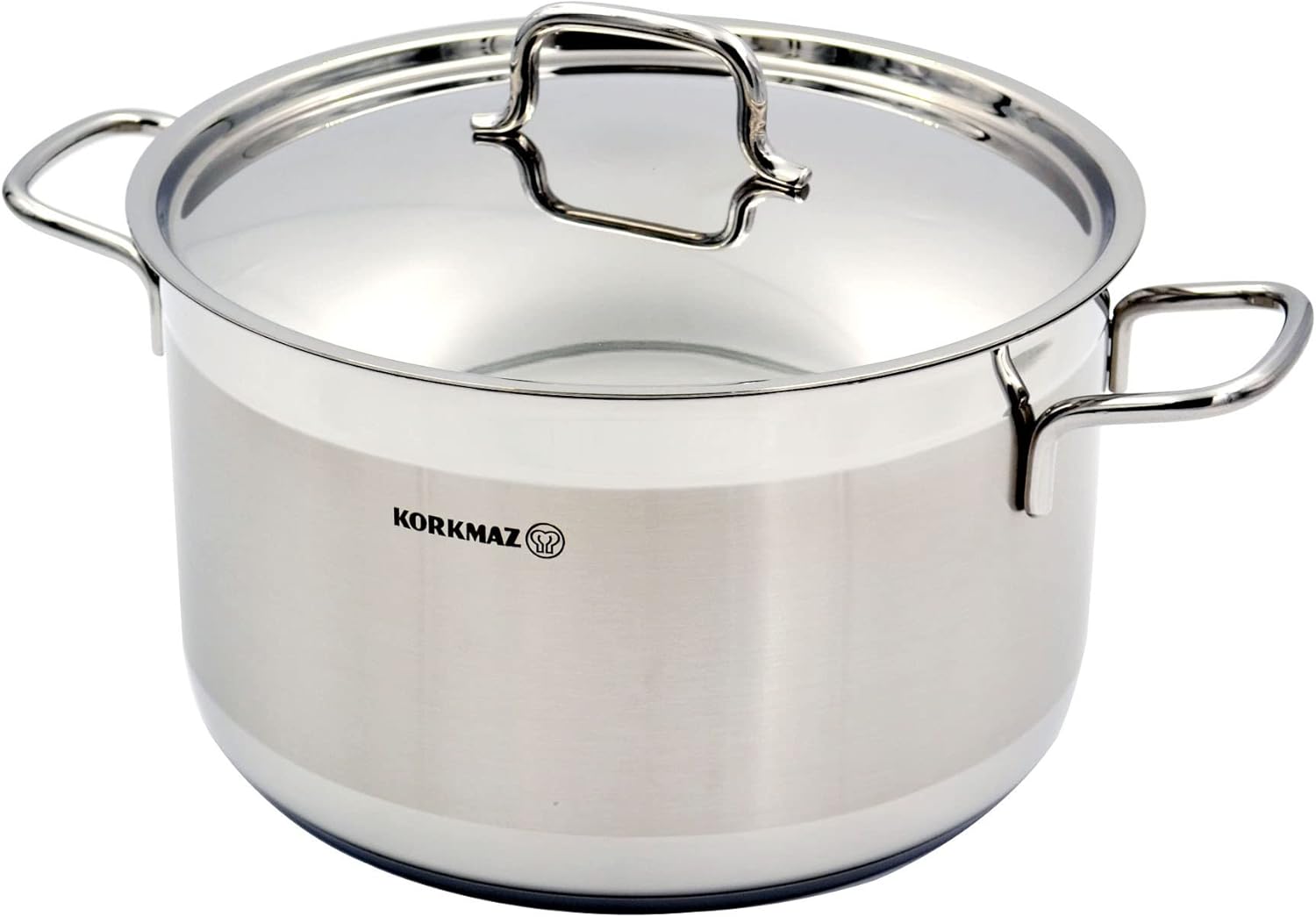 Korkmaz Alfa Extra Deep Stainless Steel Casserole Pot 30X20 Cm / 14.0 L.
| KA1032