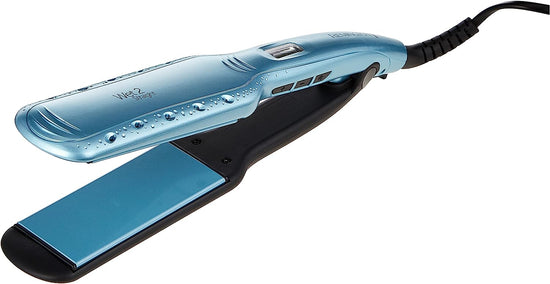 Remington Wet2Straight Wide Plate Hair Straightener | Straighten Damp Hair Safely with Steam Hydration & 110mm Plates – S7350