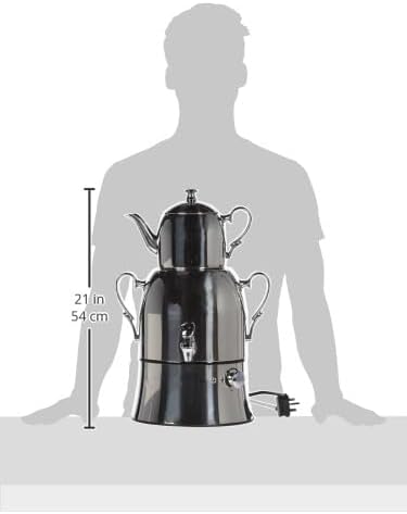 KORKMAZ NOSTA MEGA SAMOVER - INOX