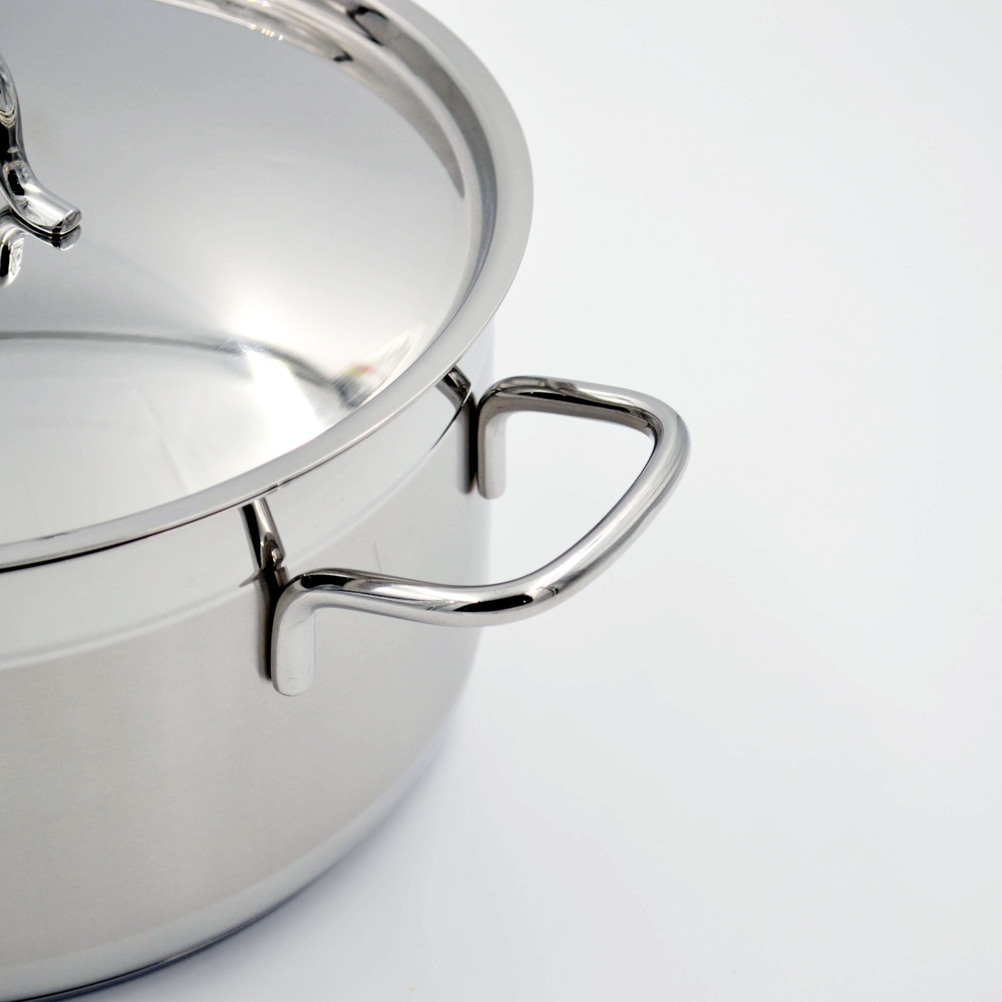 Korkmaz Alfa Stainless Steel Casserole Pot 28X14 Cm / 8.5 L.
| KA1028
