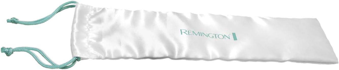 Remington Shine Therapy Curling Wand | Advanced Ceramic Coating Infused with Moroccan Argan Oil for Smooth, Shiny Curls – CI53W (White)