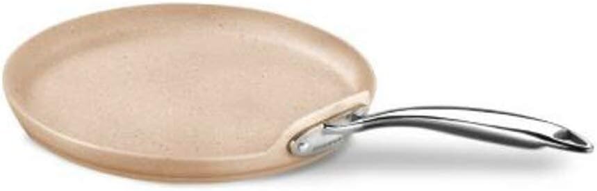 Korkmaz Granita Forged Aluminium Crepe Frypan | Non-Stick Granite Coated Roti Tawa | Induction Compatible Cookware | KA1270