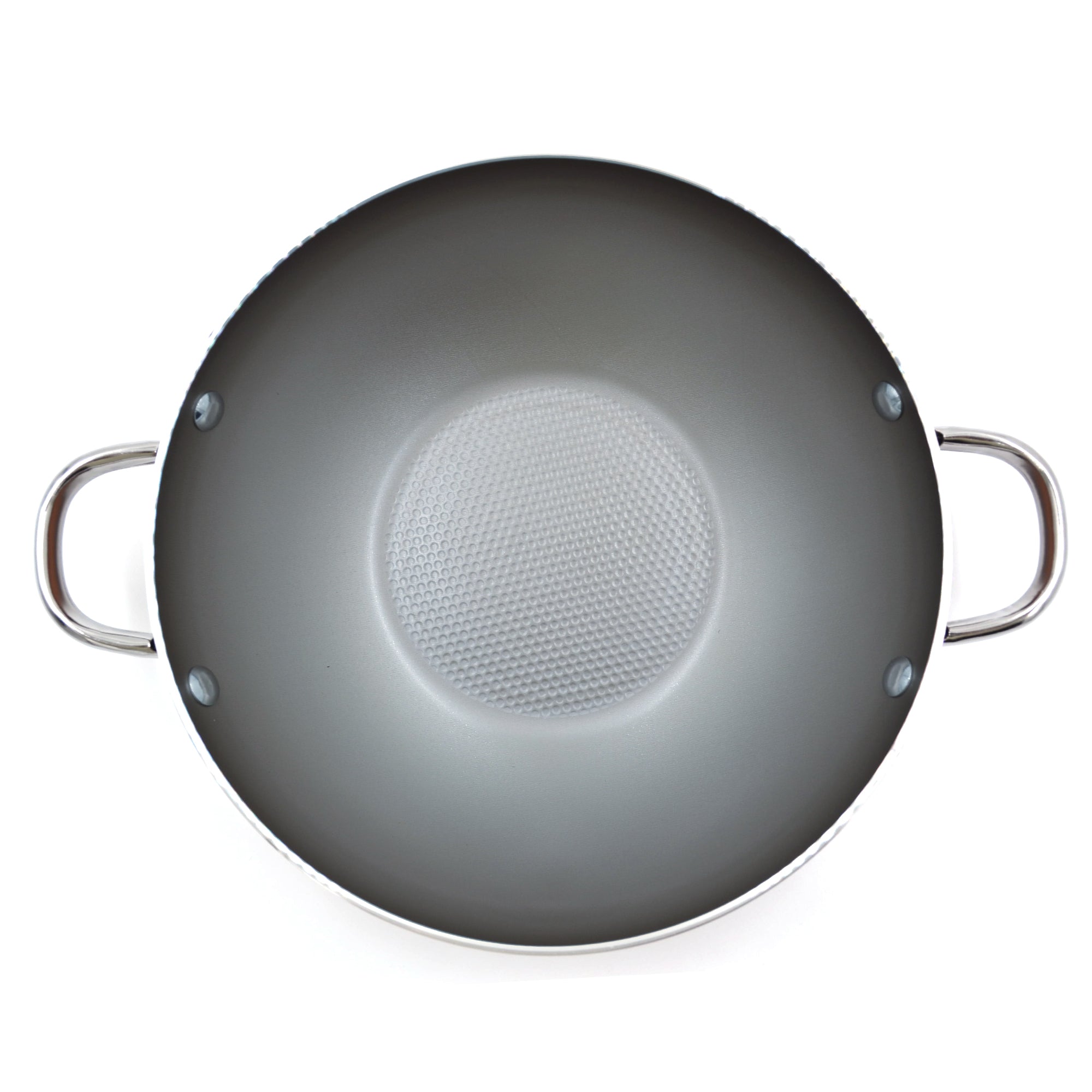 Prestige Ultra Non Stick Kadai with Glass Lid 24Cm and Complimentary Pan Holder | Induction Based Stock Pot | Non stick Stock Pot with Lid | PR22603