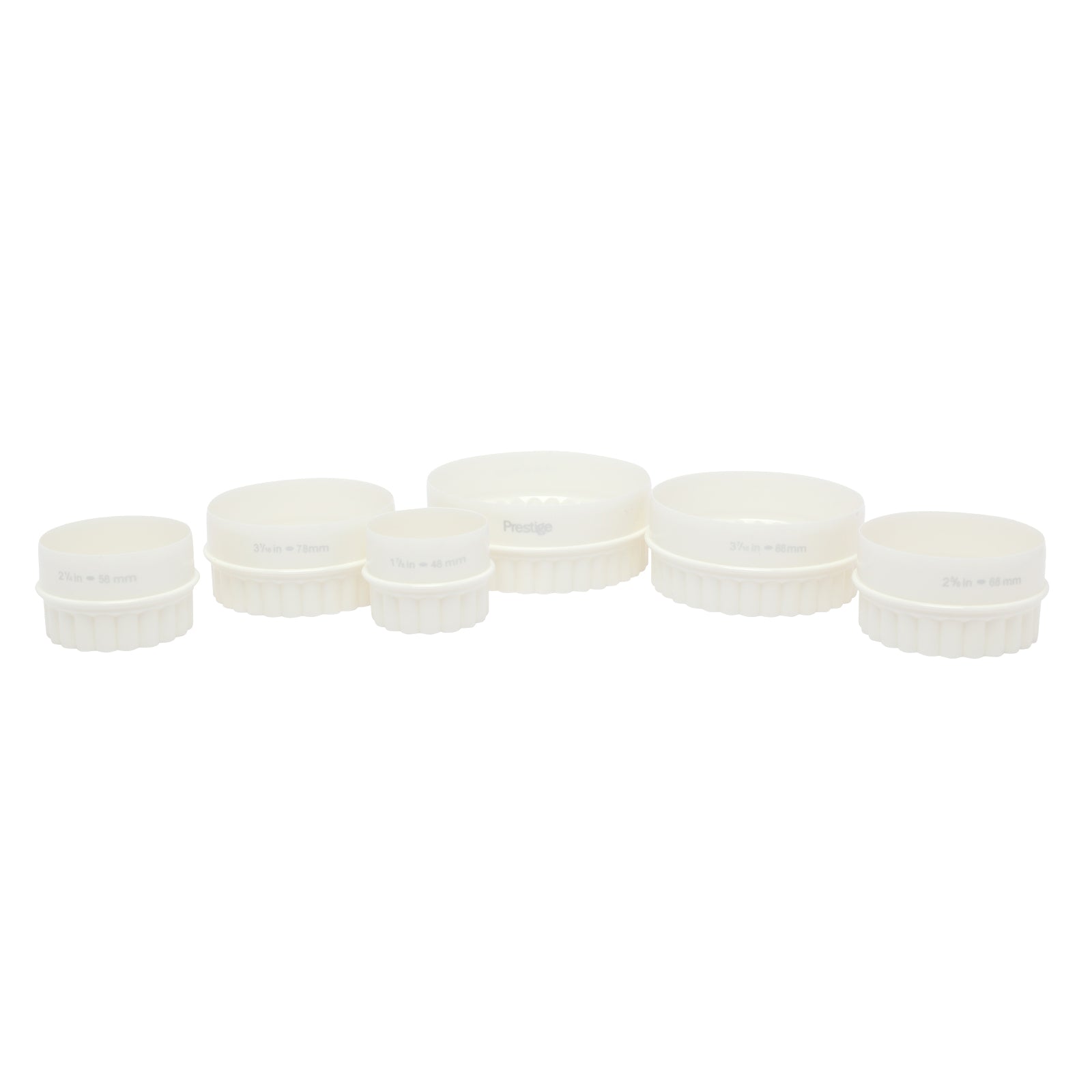 Prestige Round Shapebiscuit Cutterset Of6 | PR8051