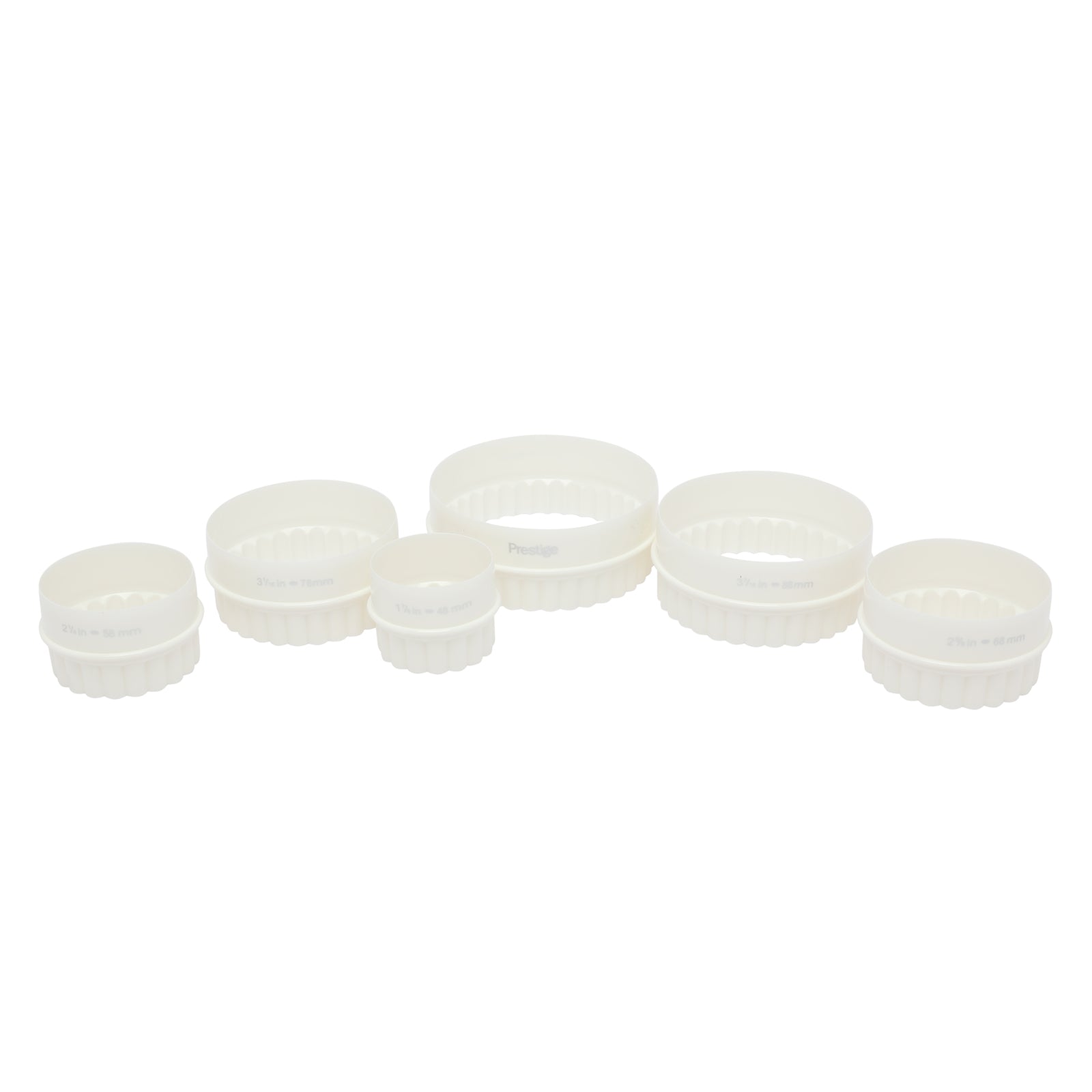 Prestige Round Shapebiscuit Cutterset Of6 | PR8051