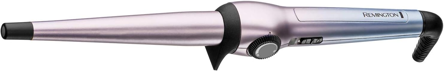 Remington Mineral Glow Curling Wand | Advanced Ceramic Coating for Smooth, Shiny Curls with Even Heat Distribution – CI5408