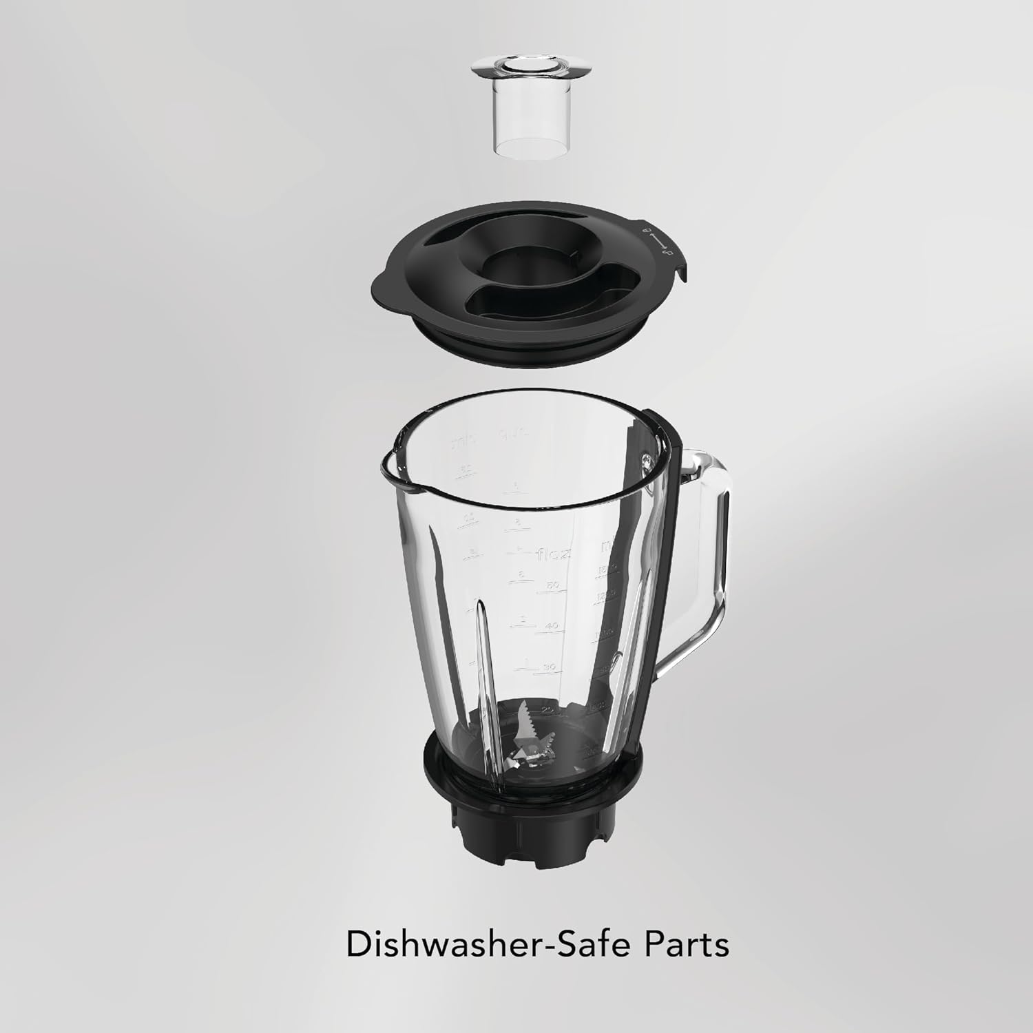 CARRERA Digital Blender № 654 – 1300W High-Speed Blender with 10 Variable Speeds, LED Display & 1.5L Glass Jar