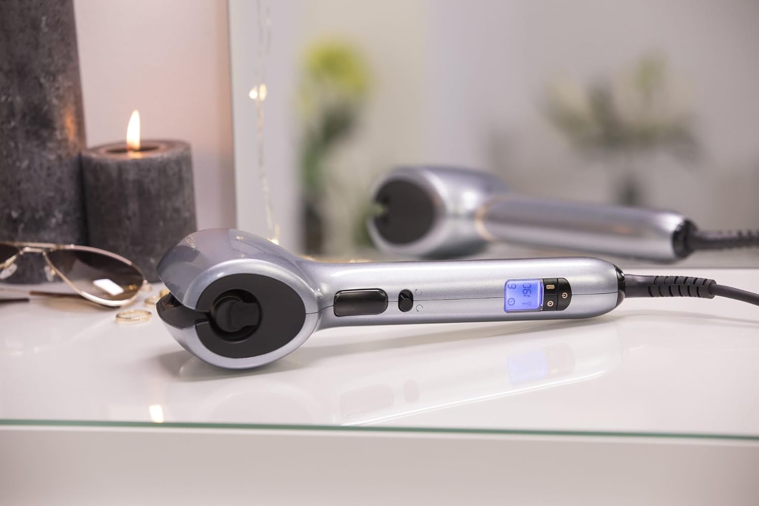 Remington Keratin Protect Auto Curler | Intelligent Curl Technology with Keratin & Almond Oil Infused Barrel for Healthy, Glossy Curls – CI8019