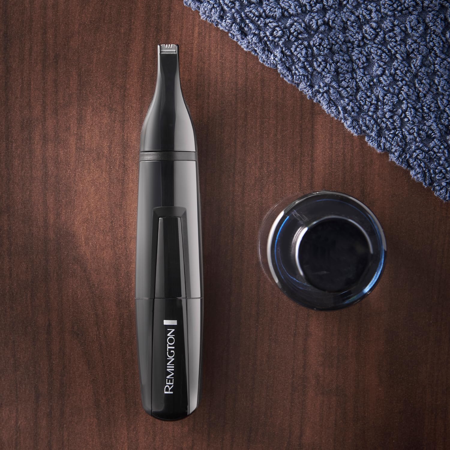 Remington Nose & Ear Hair Trimmer | Washable Stainless Steel Blades for Gentle, Precise Trimming – NE3150