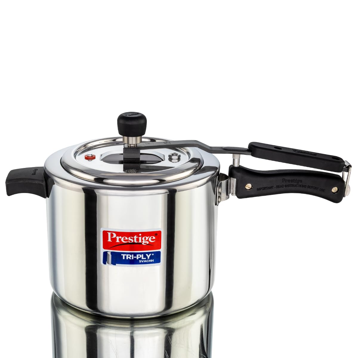 Prestige 5 L Tri-Ply Stainless Steel Svachh Inner Lid Pressure Cooker | MPT20715