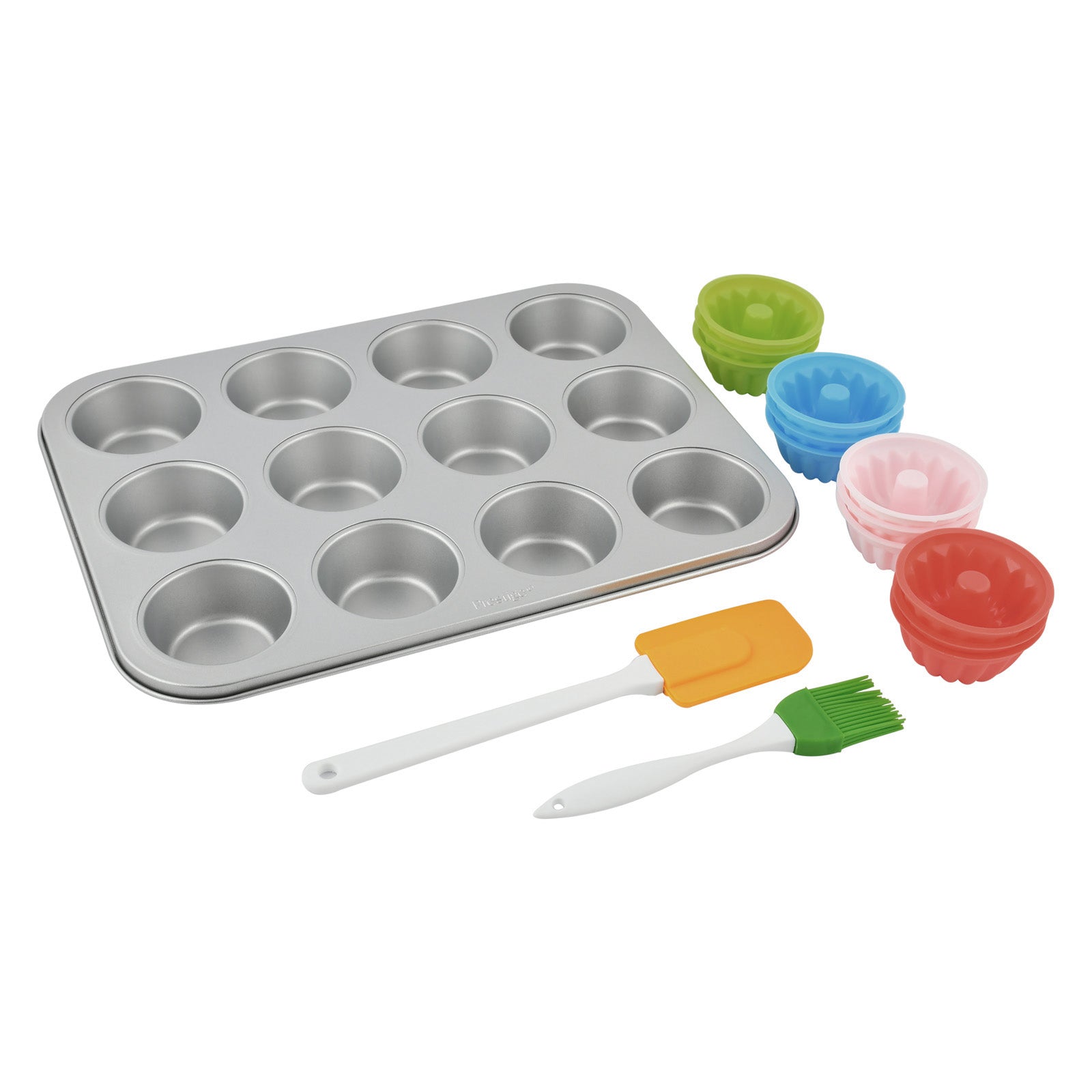 Prestige 12 Cup Fluted Muffin Pan Bundt Set | PR57156
