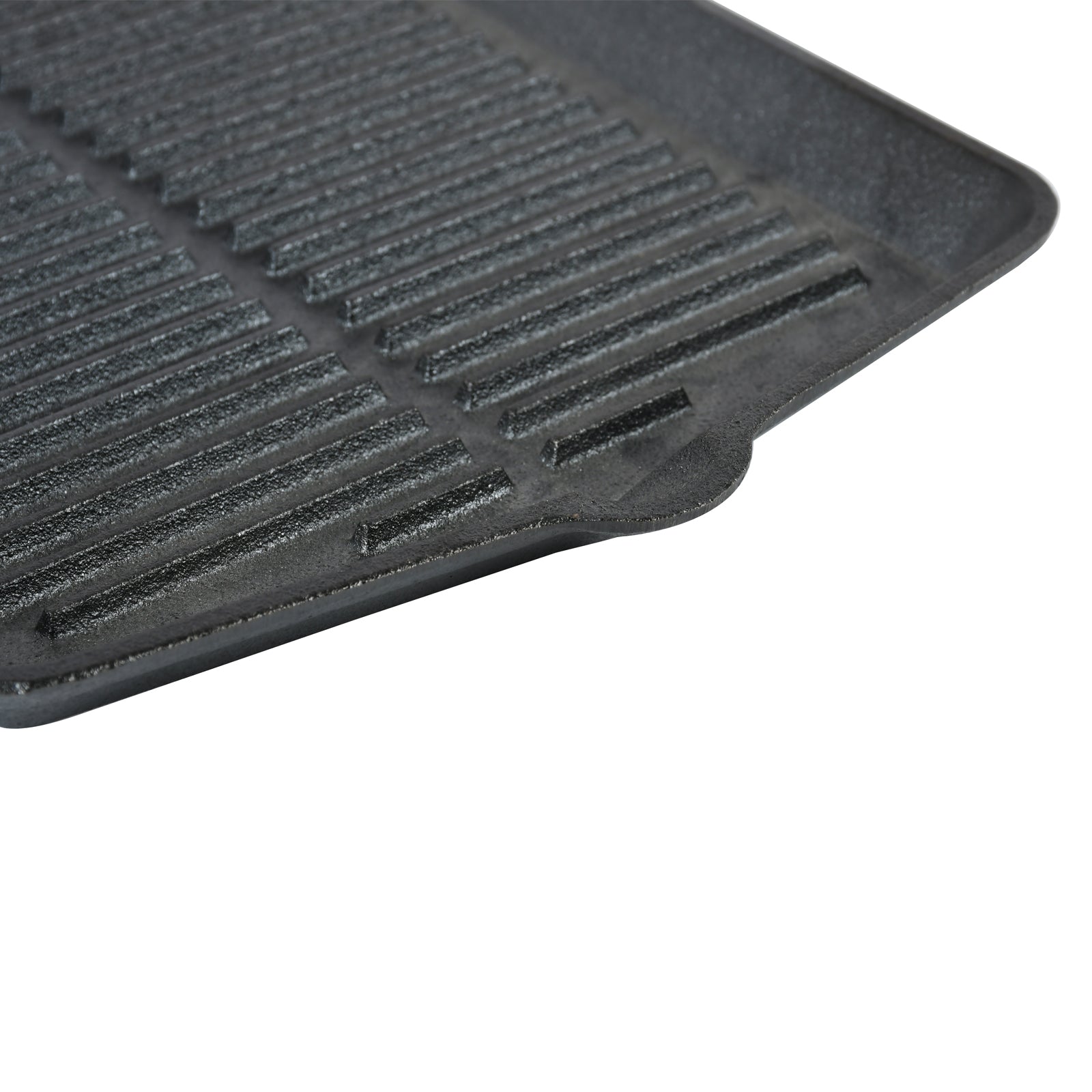 Prestige Cast Iron Chargriller 35 cm | Portable Small Charcoal Grill and Tabletop Cast Iron Skillet | PR15863