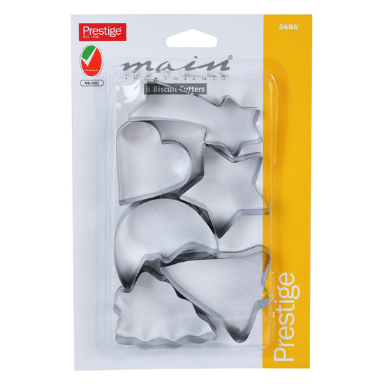 Prestige Assorted Biscuit Cutters (6pcs) | PR5686