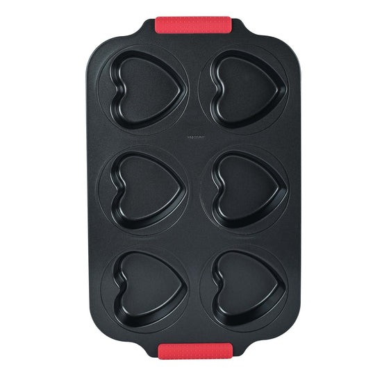 Prestige 6 Pcs Heart Muffin Pan
