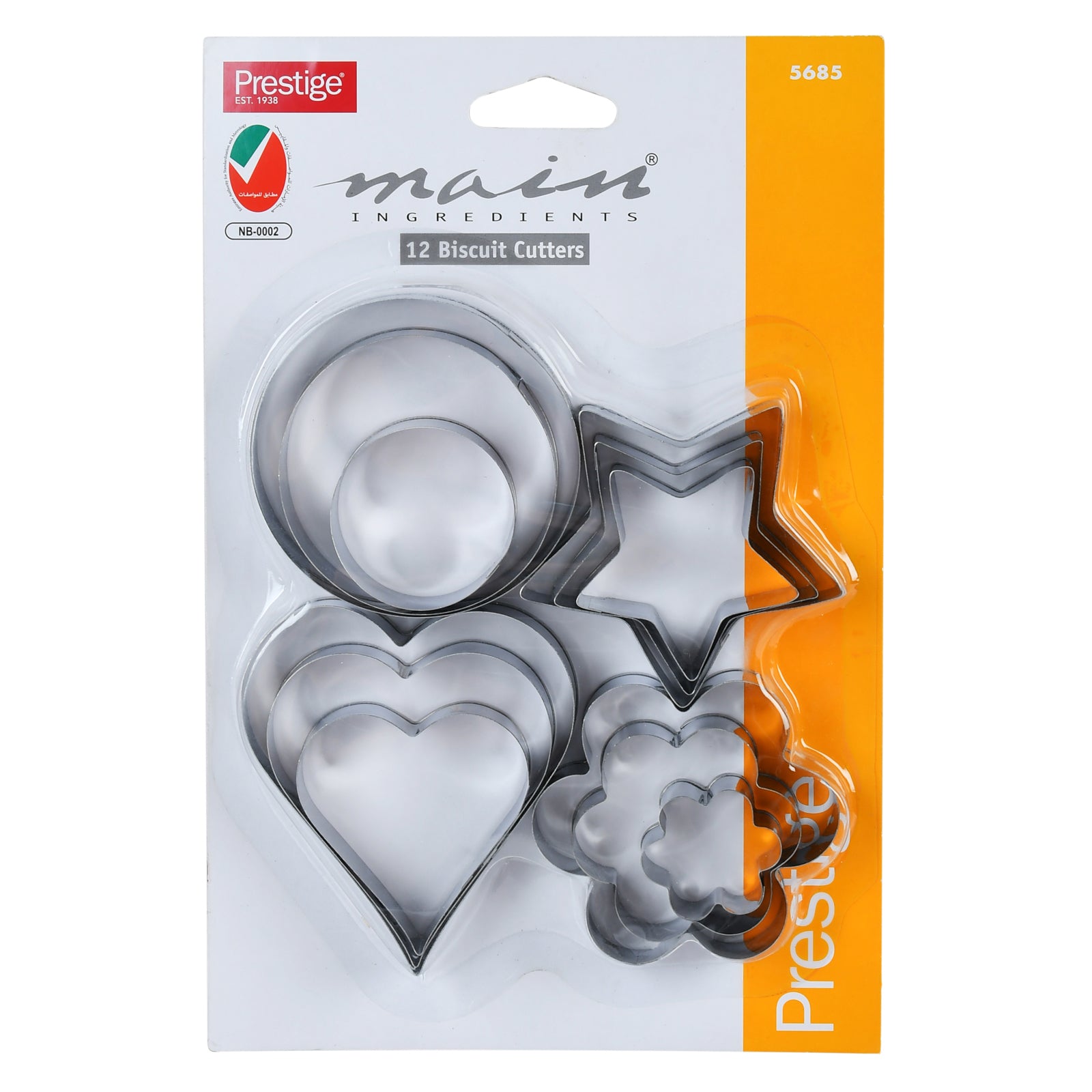 Prestige Assorted Biscuit Cutter (12pcs) | PR5685