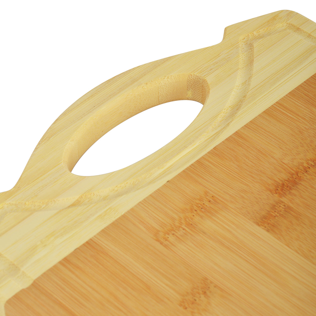 Prestige Bamboo Cutting Board – Large Natural Brown Chopping Board for Kitchen, Fruits, Vegetables & Cheese – Eco-Friendly | Brown - PR42451