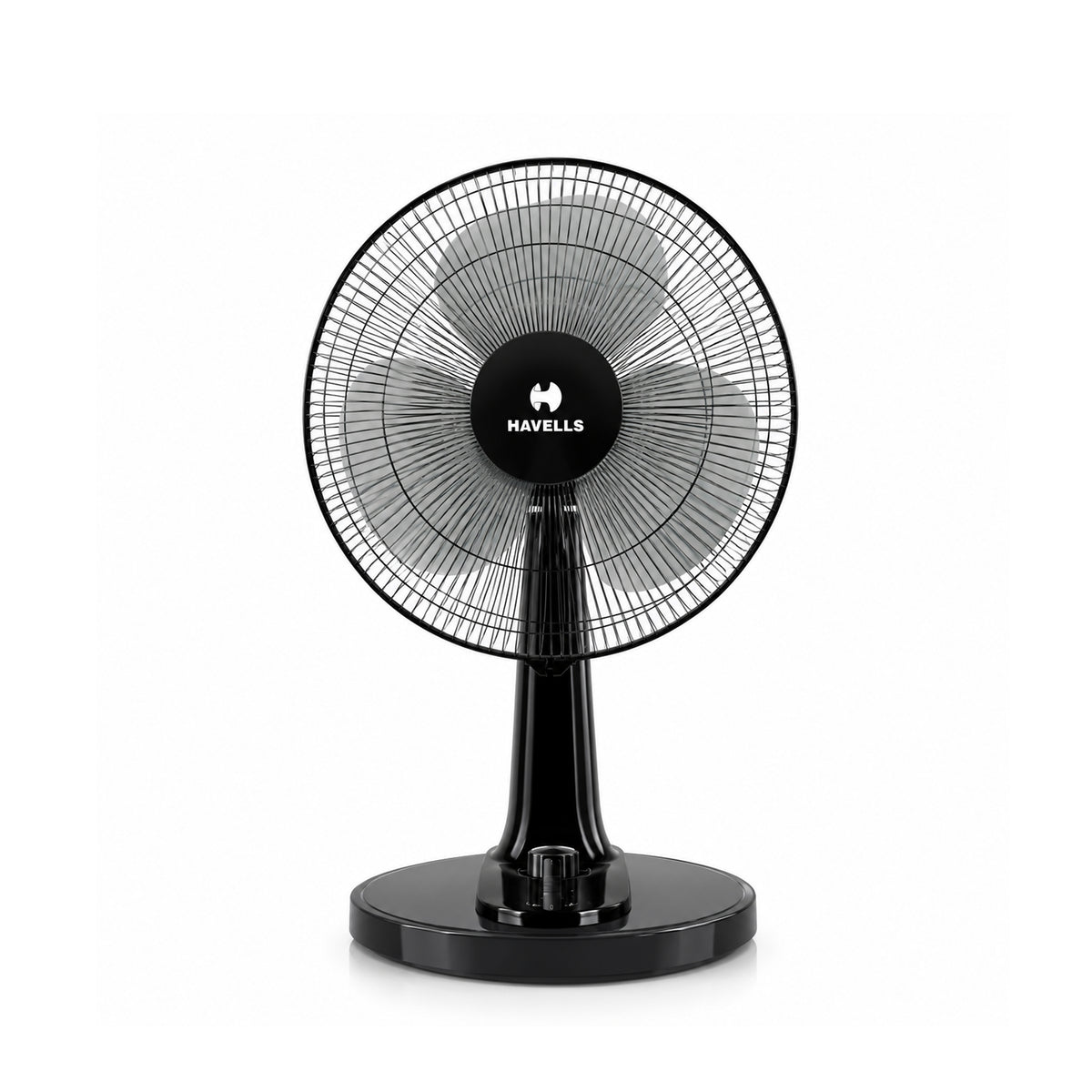 Havells Rigo Table Fan White 400Mm | 3 Speed Settings with Wide Oscillation with Stable Base | Ideal for Desk Fan, Home or Office Use