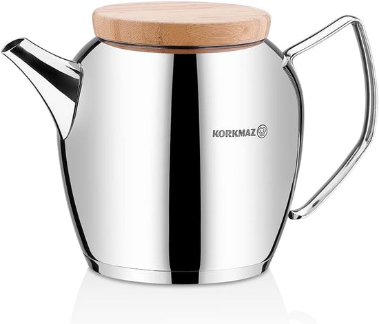 Korkmaz Montana Tea Pot 2.3 L.
Teapot 2.3 Lt
18/10 Cr-Ni Stainless Steel
4 Years Warranty
| KA025