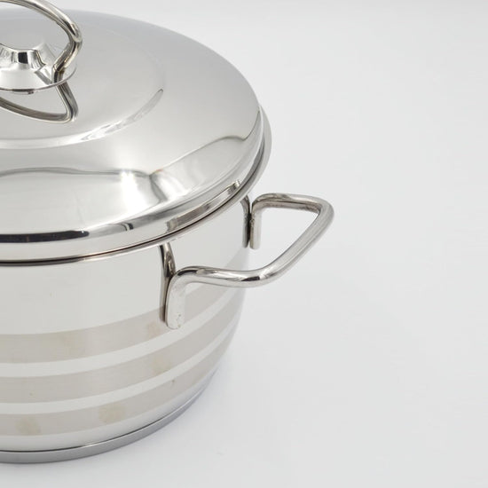 Korkmaz Astra Stainless Steel Casserole Pot 24X14 Cm / 6.3 L.
| KA1903