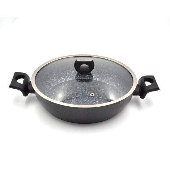 Korkmaz Nora Granite Low Casserole Pot 24X5,8
| KA2943