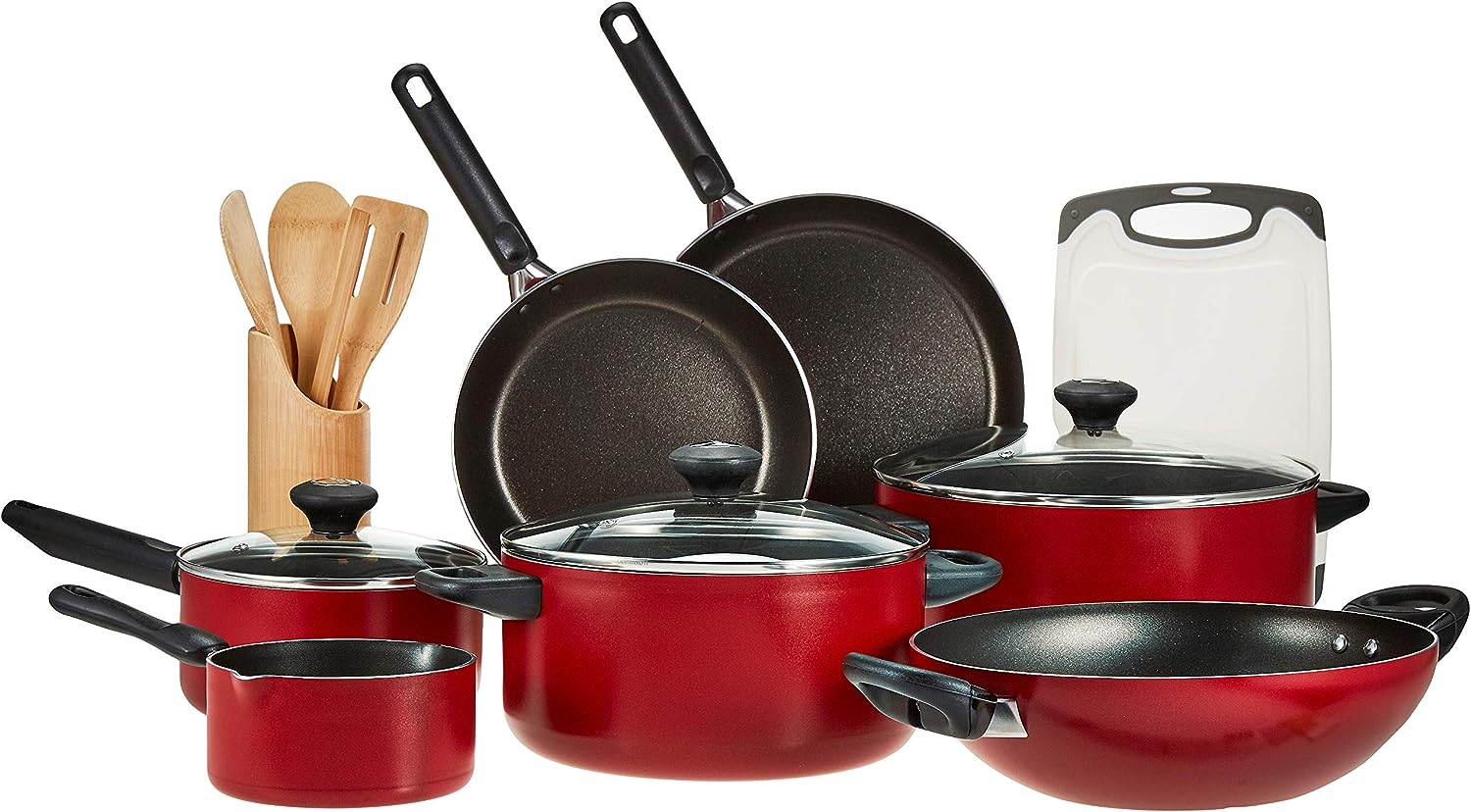 Prestige Classique 16-Piece Cookware Set (PR21234) + 4L Pressure Cooker (MPP24100) Combo | PR81729