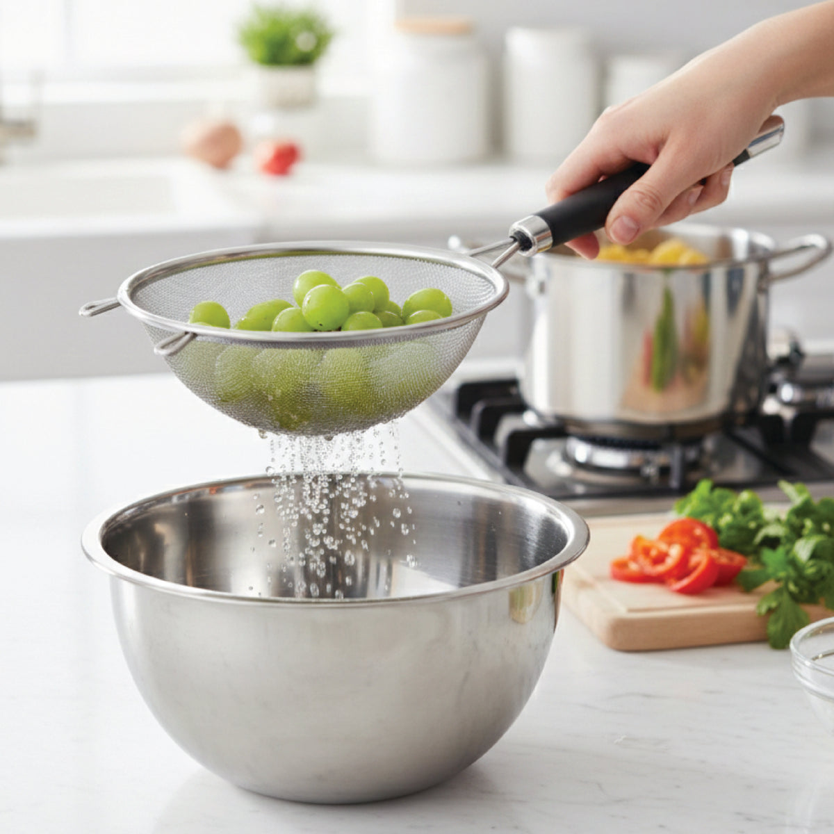 Prestige Elite 16Cm Strainer (Sieve)