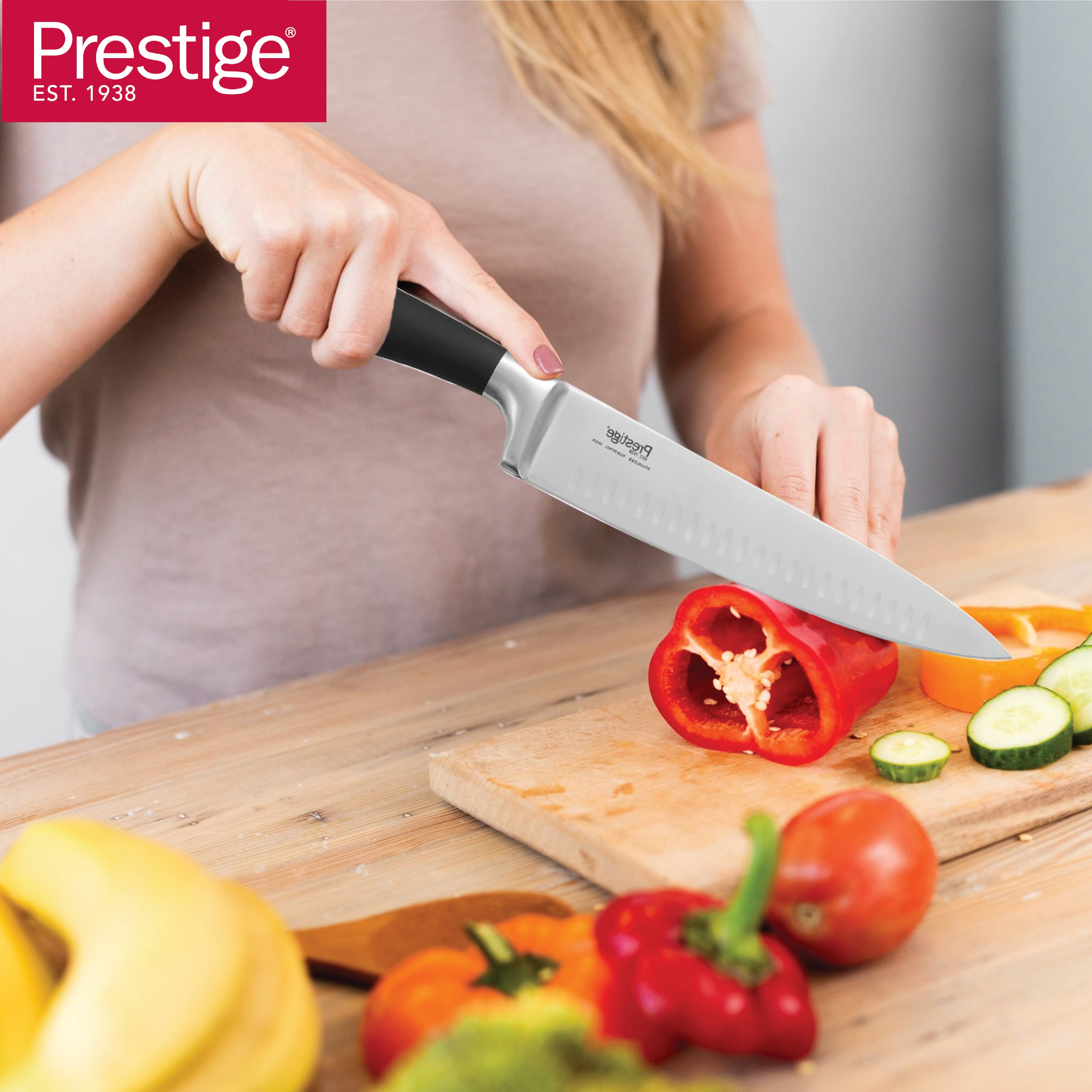 Prestige Deko 7'' Santoku Knife | PR57543