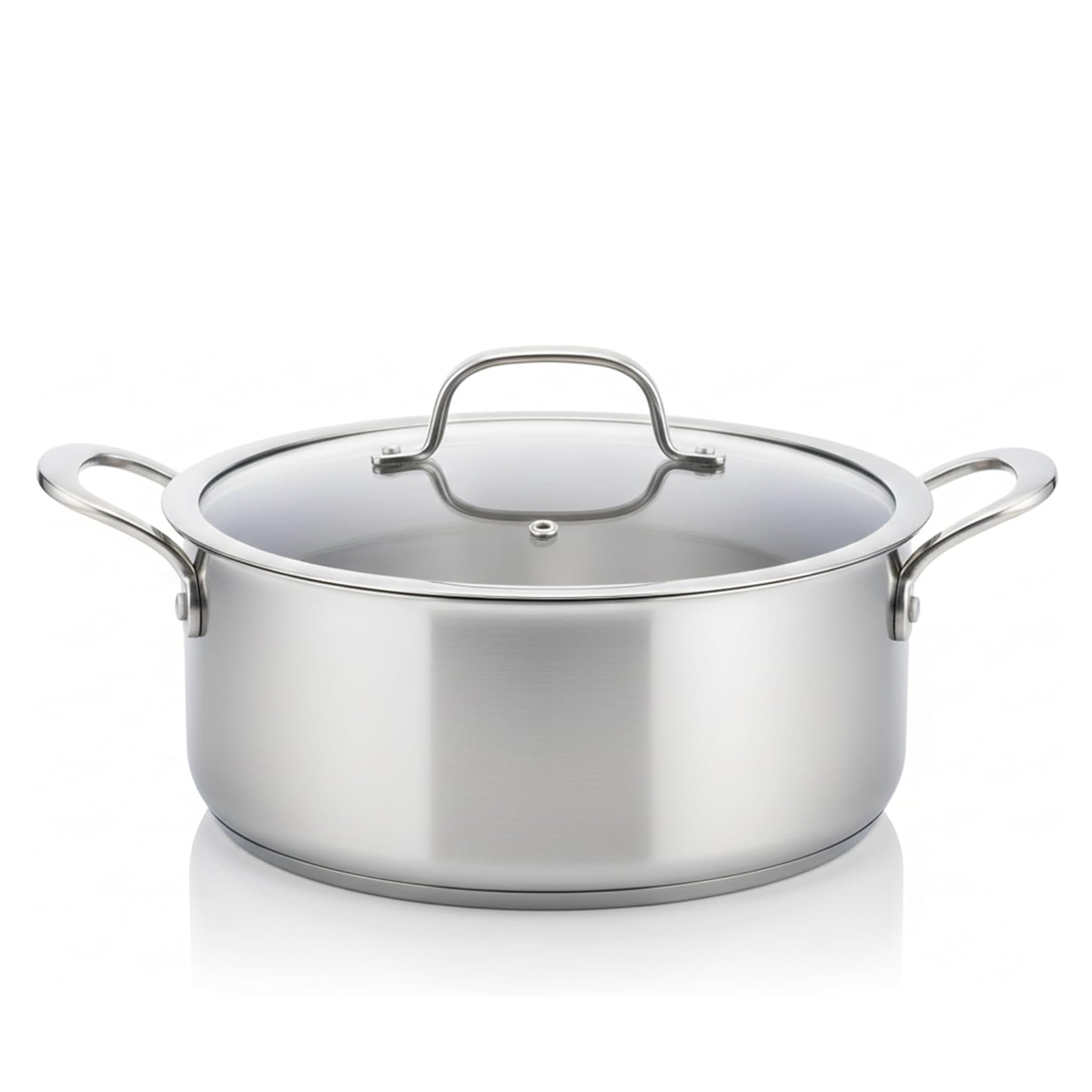 Prestige Tri Ply Stainless Steel 7 Pcs Cookware Set | Induction + all hob suitable | Pots and Pans Set | PR81200