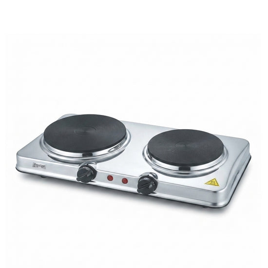 Prestige Ceramic Double Hotplate Stainless Steel Body With Dual Temperature Controls | 2500W - PR81404