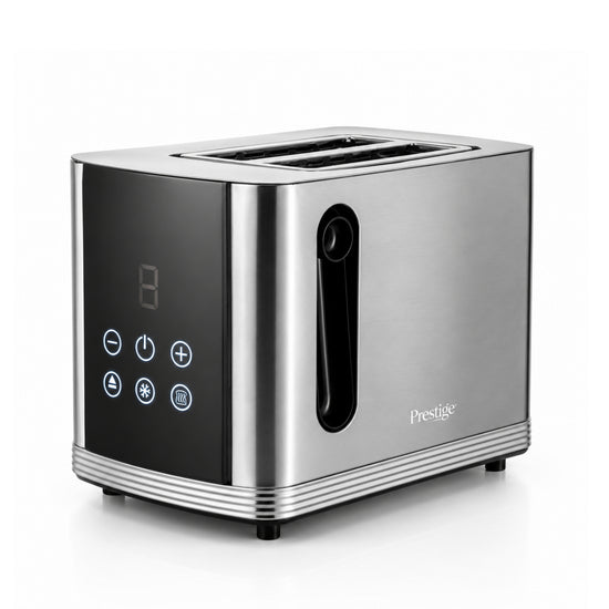 Prestige 2 Slice 800W Stainless Steel Toaster with Digital Touchscreen Interface | PR81535