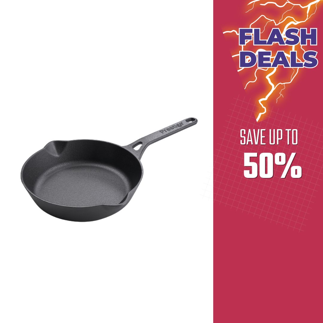 Prestige Cast Pre-Seasoned Iron Fry Pan 20 cm | PR48888