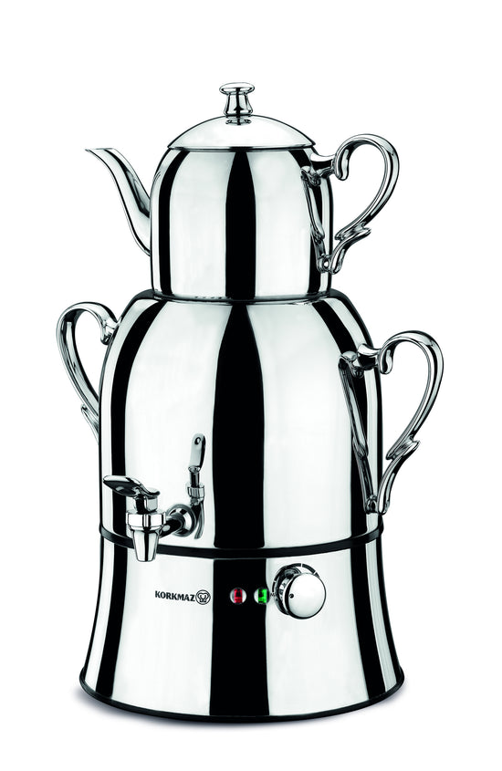 KORKMAZ NOSTA MEGA SAMOVER - INOX