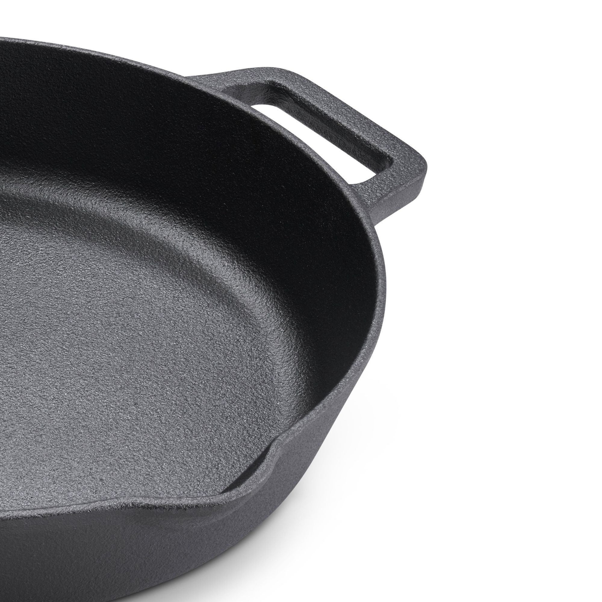 Prestige Cast Iron Pre-Seasoned Dual Handle Fry Pan 24 cm | PR48887