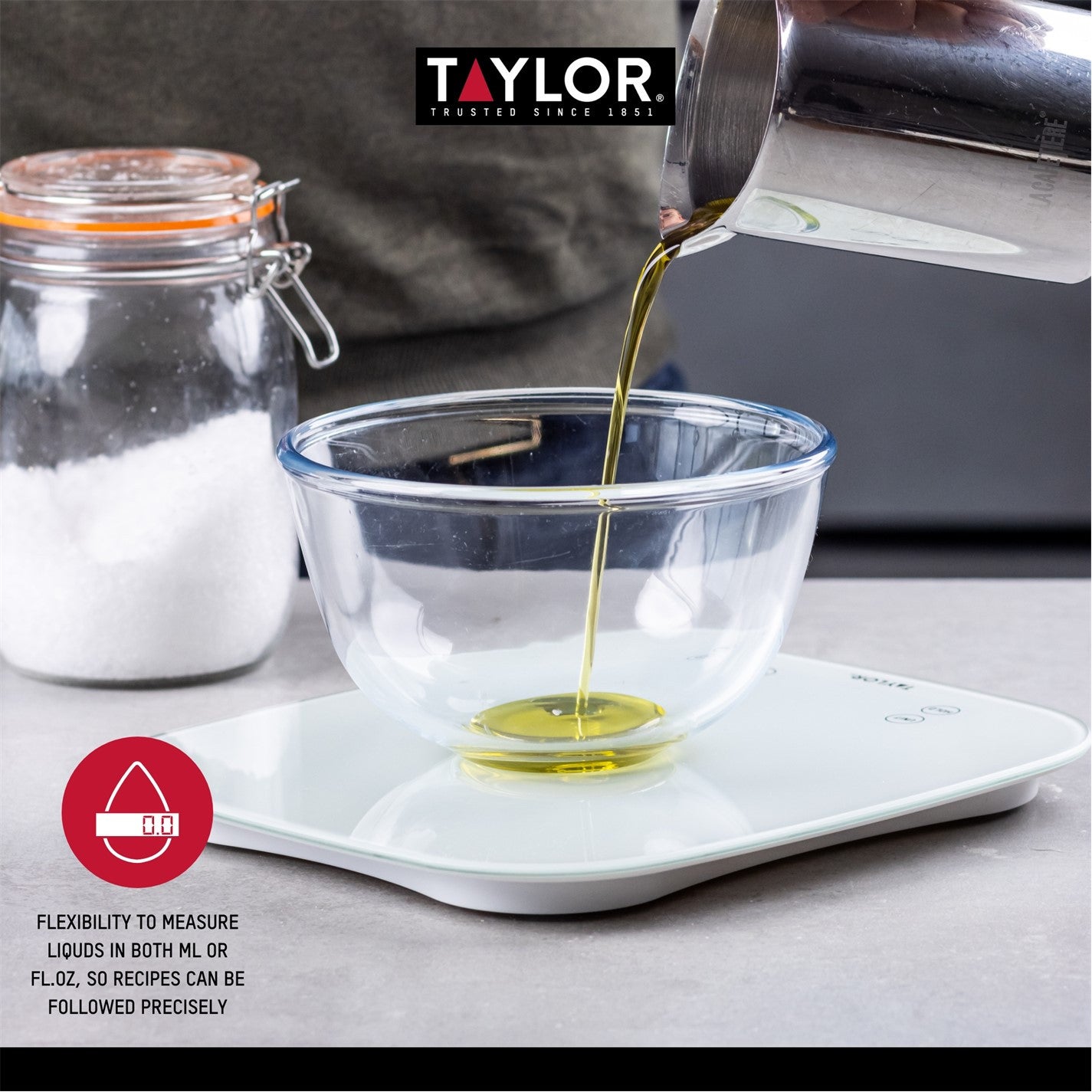 Taylor Pro Waterproof Digital Dual 14Kg Scale