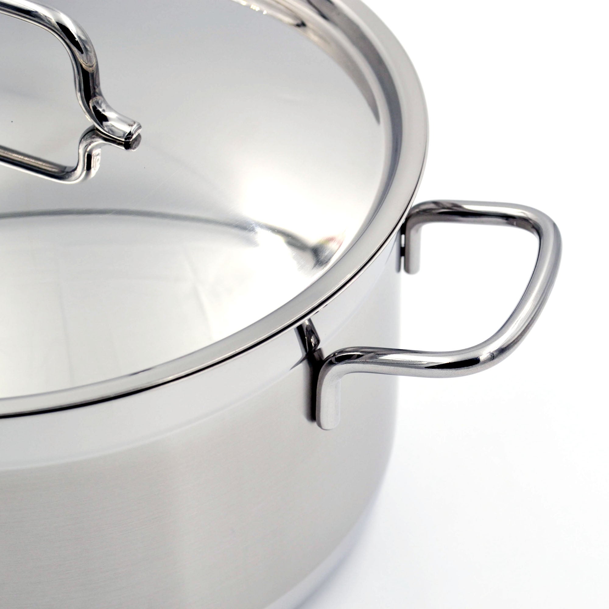 Korkmaz Alfa Stainless Steel Casserole 16X9 Cm / 1.8 L. | KA1016