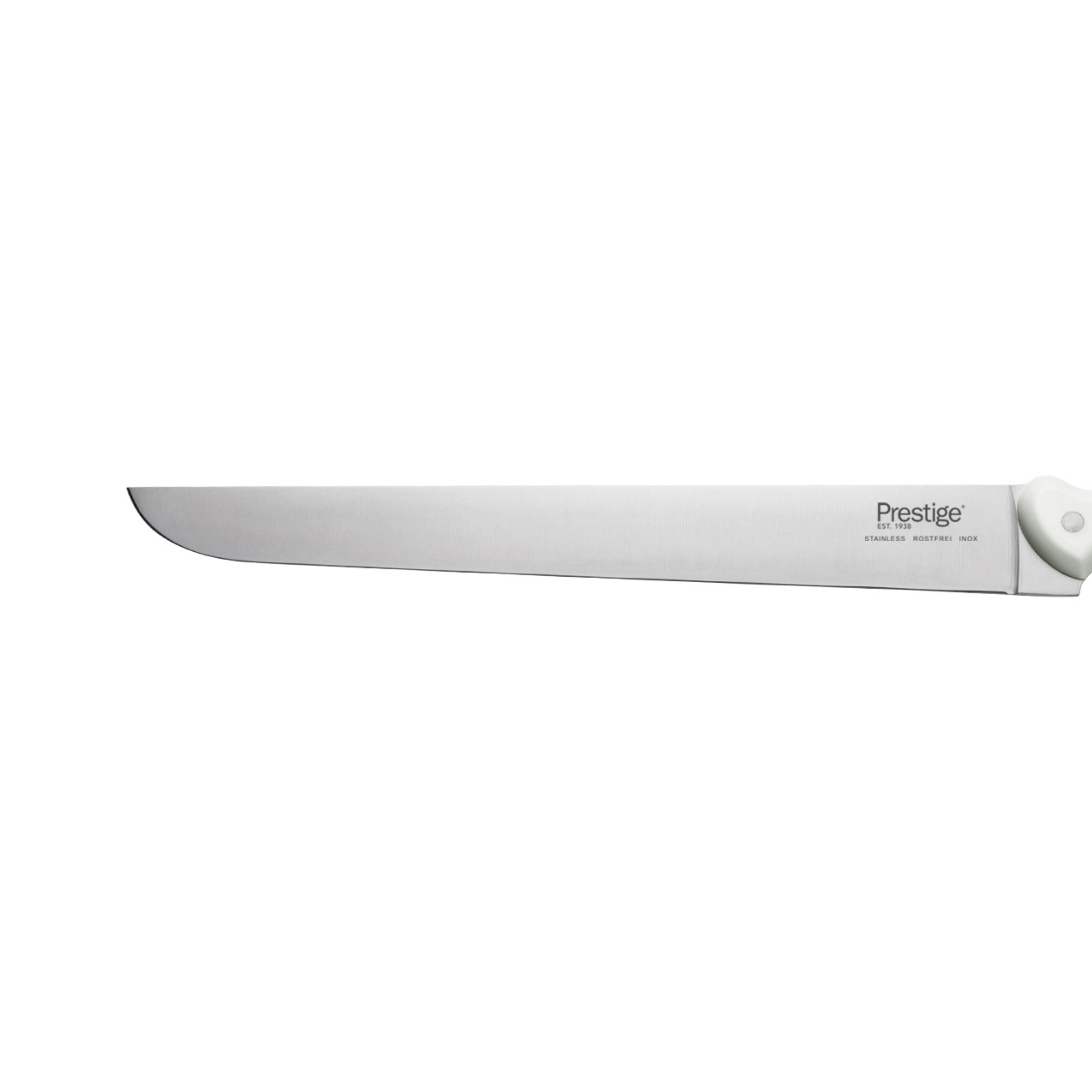 Prestige Professional Butcher Knife 12 inch - White | Carving Slicing Meat Knife | Slaughter Knife | PR49350