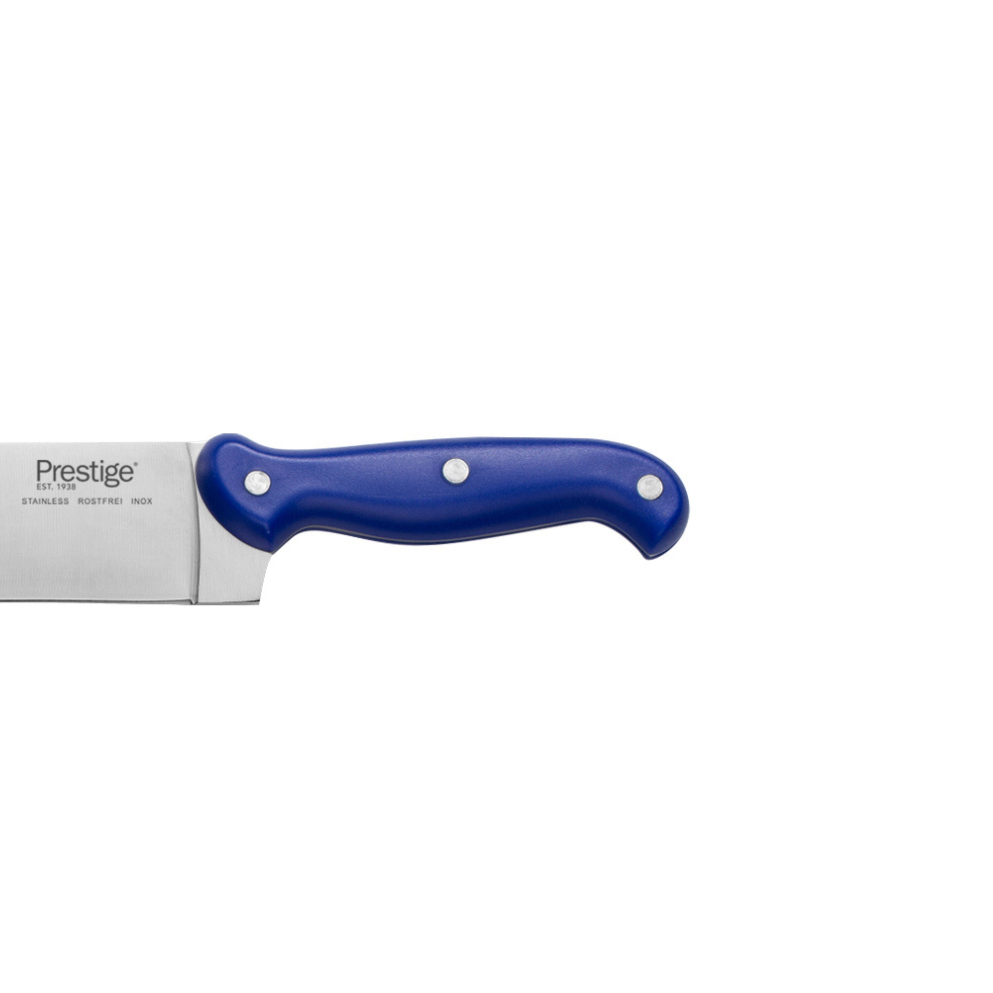 Prestige Professional Butcher Knife 8 inch - Blue | Carving Slicing Meat Knife | PR49345