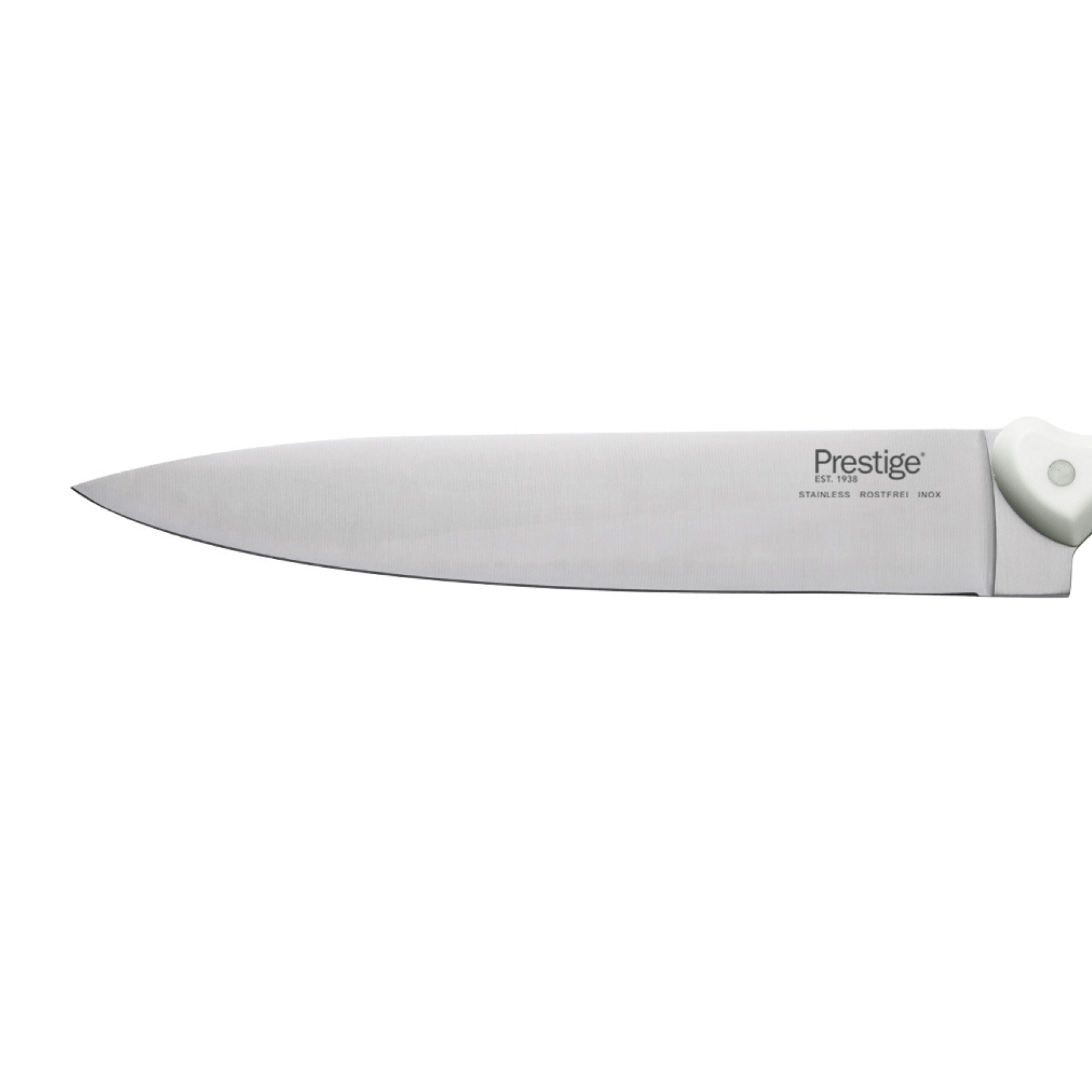 Prestige Professional Butcher Knife 10 inch - White | Carving Slicing Meat Knife | PR49347