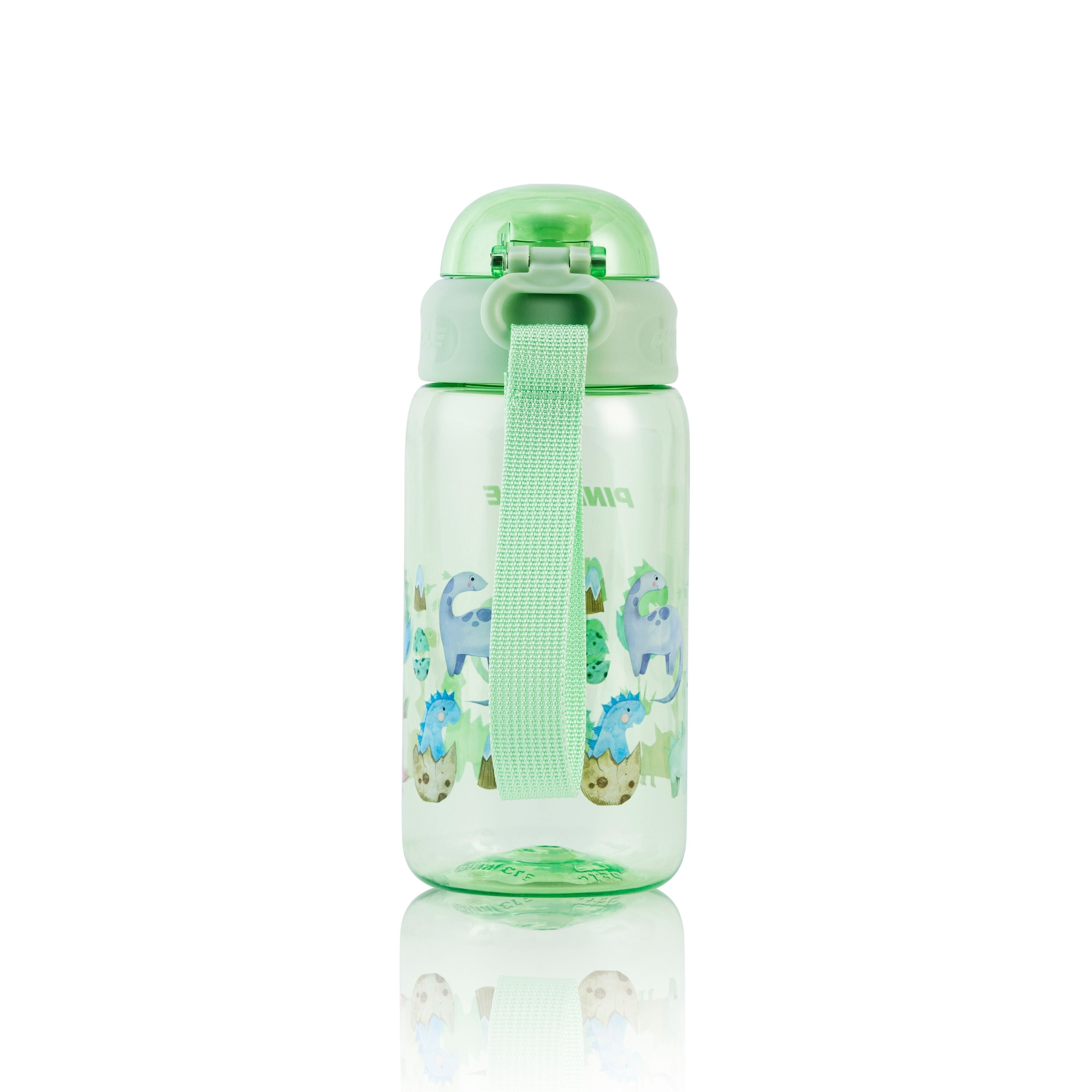 Pinnacle Promist Water Bottle for Kids With Straw & carrying strap - 600ML - Green | WPHY G-1022