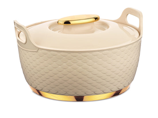 Asian Majestic Gold Casserole Dlx 2500 Ml (Beige)