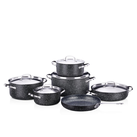Korkmaz Galaksi Plus 11Pcs Cookware Set
