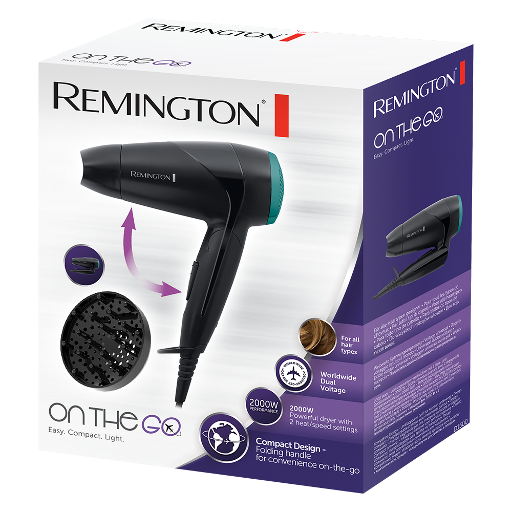 Remington On The Go Compact Dryer 2000W