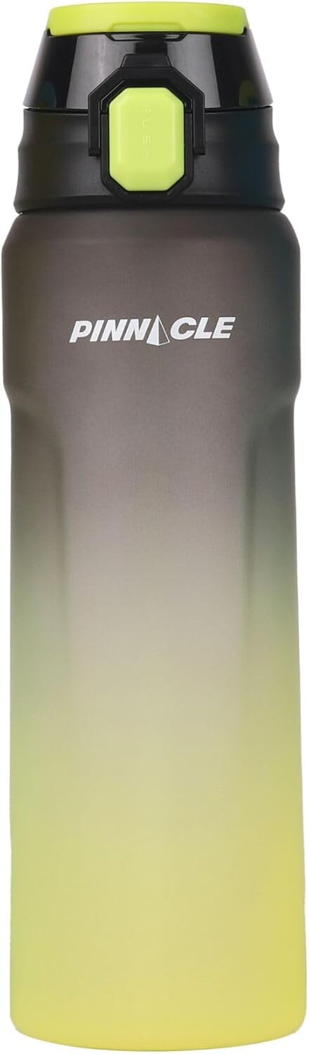 Winsor Pinnacle Wave Hydration Leak-Proof Water Bottle 1000 Ml | Black - WPHY-BL-1018