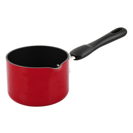 Prestige Classique Non-Stick Butter Warmer 0.4 L / 10 cm | 3X Ultra Tough Aluminium Coffee Pot | Red - PR14999