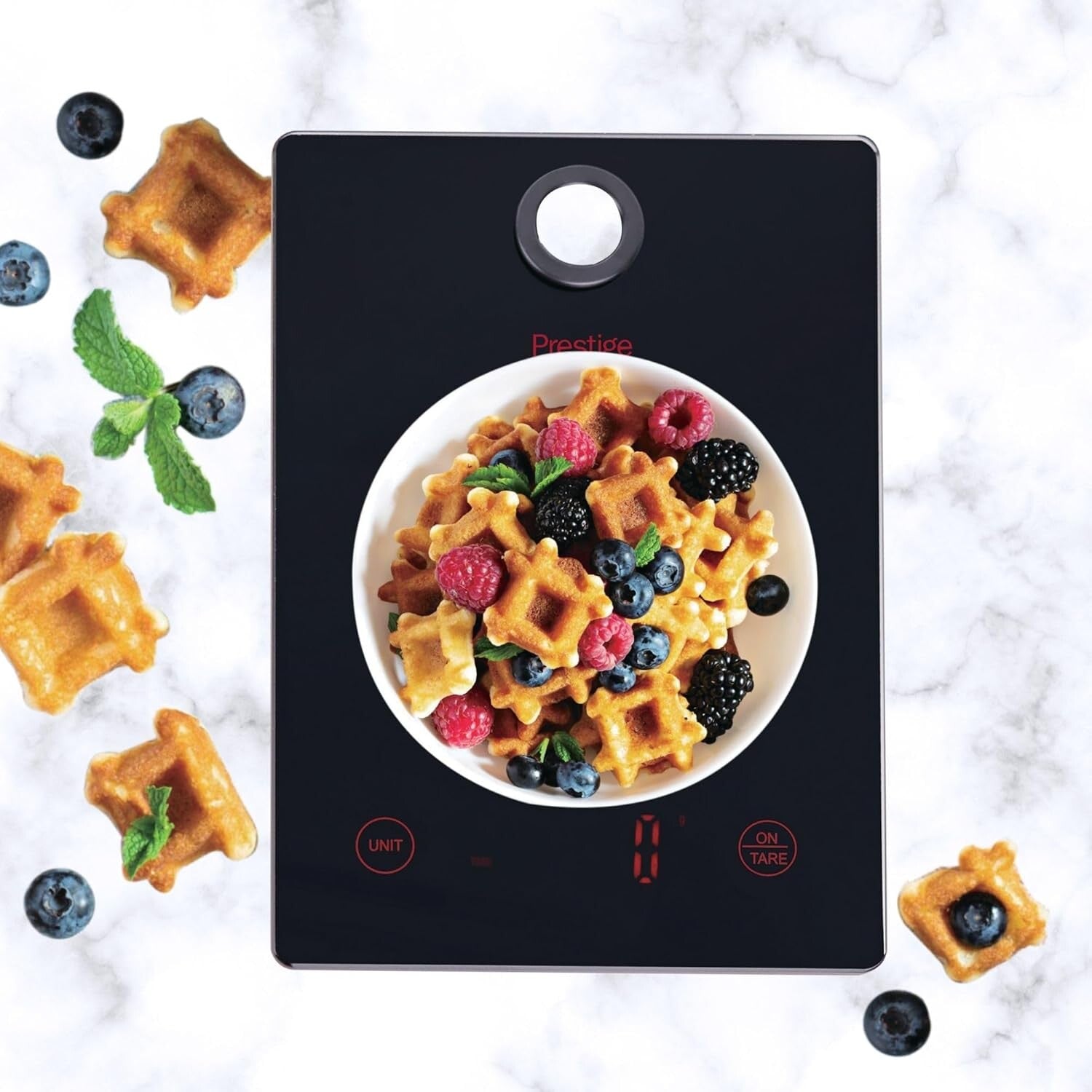 Prestige Digital Kitchen Scale LED Display - Black | PR81006