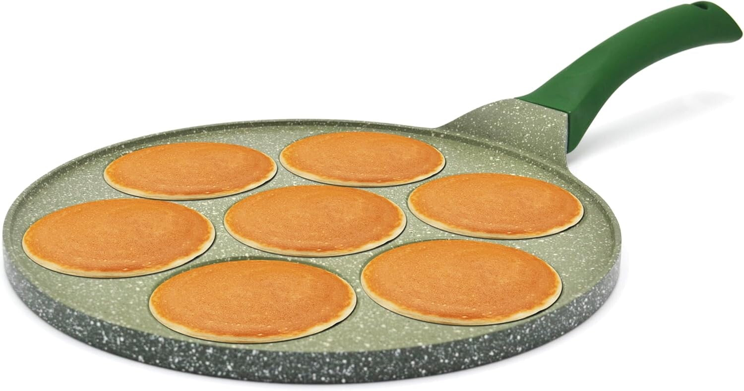 Prestige Pancake Maker Pan | Nonstick Pancake Griddle Pan | Induction Crepe Pan Nonstick Pancake Griddle for Kids - PR81129